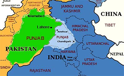 Punjab map